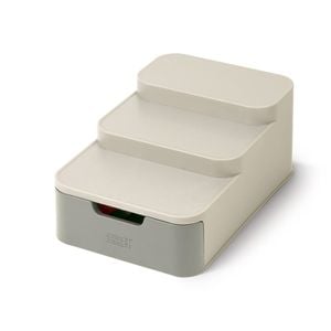 Joseph Joseph Duo Compact Tiered Cupboard Organiser with Drawer