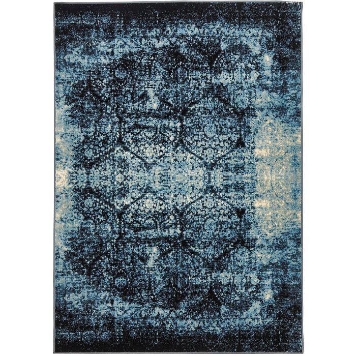The Rug Connection Tropical 6105 Navy 230x160cm - Medium Transitional Pet Friendly Indoor Floor Rug