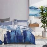 CleverPolly Print Microfibre Quilt Cover Set - Chavez - King