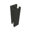 Sector Panel Fencing 2450mm Ebony Post