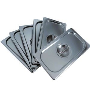 LCE Gastronorm GN Pan Third Size 1/3 GN Pan lids (Pack of 6)