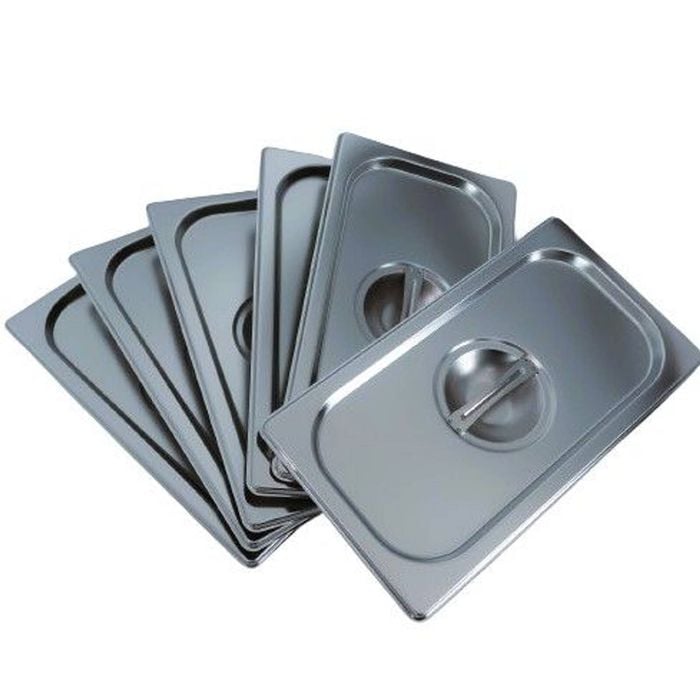 LCE Gastronorm GN Pan Third Size 1/3 GN Pan lids (Pack of 6)