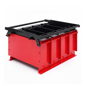 GEAR360 4-Grid Briquette Maker for Cardboard & Waste Paper, Fuel Brick Press