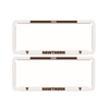2x OFFICIAL AFL HAWTHORN HAWKS Car Number Plate Frame Cover Surround