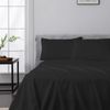 LINENOVA 2000TC Bamboo Blend Sheet Set-Black Queen