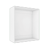 Lugna 1024 x 900 x 380mm White Cabinet Shell