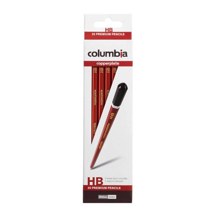 Columbia Copperplate Lead Pencil 20pk (Hb)