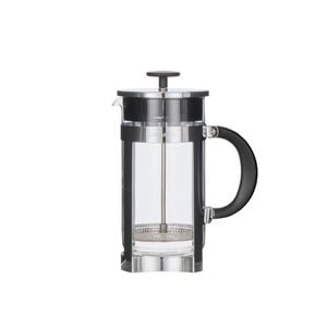Leaf & Bean Melbourne 8 Cup Plunger 1l Clear/stainless Steel/black 16x10.5x23cm/1l
