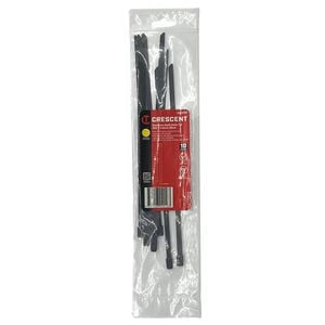 Crescent 200mm x 4.6mm 316SS Black Cable Ties - 10 Pack