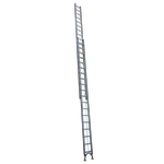 INDALEX 6.3m-10.8m Industrial Aluminium 130KG Pro Series Extension Ladder - Level Arc