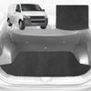6D Diamond Car Boot Mat for VolksWagen Transporter T4, T5, T5 Facelift, T6, T6.12004-Current-Cargo Mat-Black-Outback GT