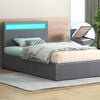 ALFORDSON Bed Frame RGB LED Gas Lift Single