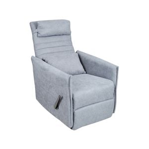 Eden Rocking Recliner Chair Light Grey