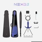 Enya NEXG V2 Carbon Fibre Smart Audio Acoustic Guitar - Deluxe Version - Purple
