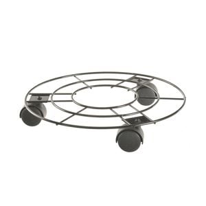 EDEN 30cm Round Pot Plant Trolley