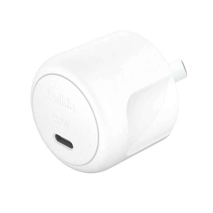 Belkin Boostcharge Compact Usb-c Wall Charger 20w - White