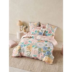 Linen House Double Parris Multi Bedroom Quilt Cover Set