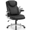 Costway Ergonomic Office Chair Adjustable Desk Armchair Black