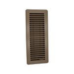 Accord 10 x 30cm Beige Metal Louvered Floor Register