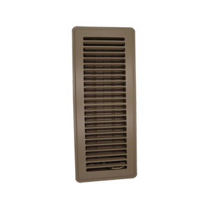 Accord 10 x 30cm Beige Metal Louvered Floor Register