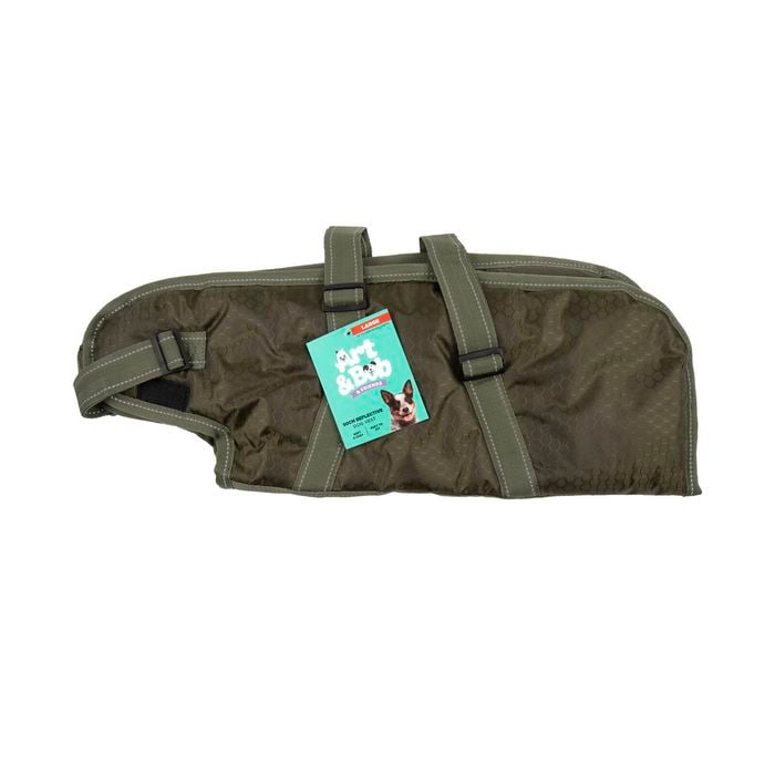 Art & Bob 50cm Green Reflective Dog Vest Large