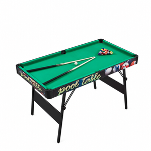 TOPONE Foldable Pool Table/Billiard Table GTF007 - 1.37m/1.57m - 1.57M TABLE