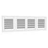 EasyAS 1810 x 600mm White Adjustable Plantation Shutter