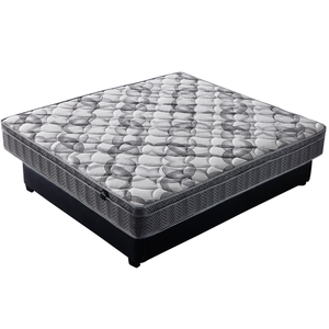 Foret King Bed Mattress 5 Zone Euro Top Bedding Foam Medium 25cm Firm