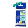 Brother Label Tape – 18mm Black Text on Green Roll for Bold, Durable Labels