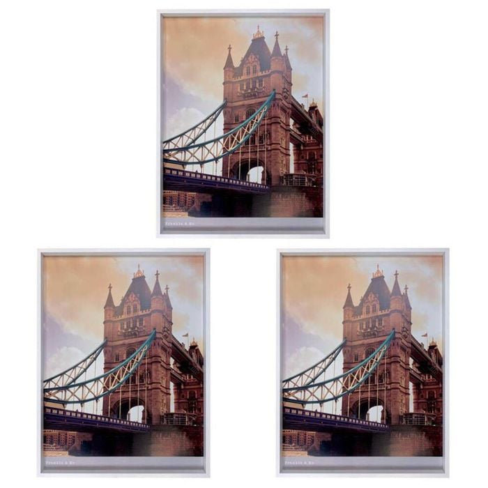 3PK Frankie & Me Wood Poster Picture Frame Home/Office Photo Decor 45x60cm White