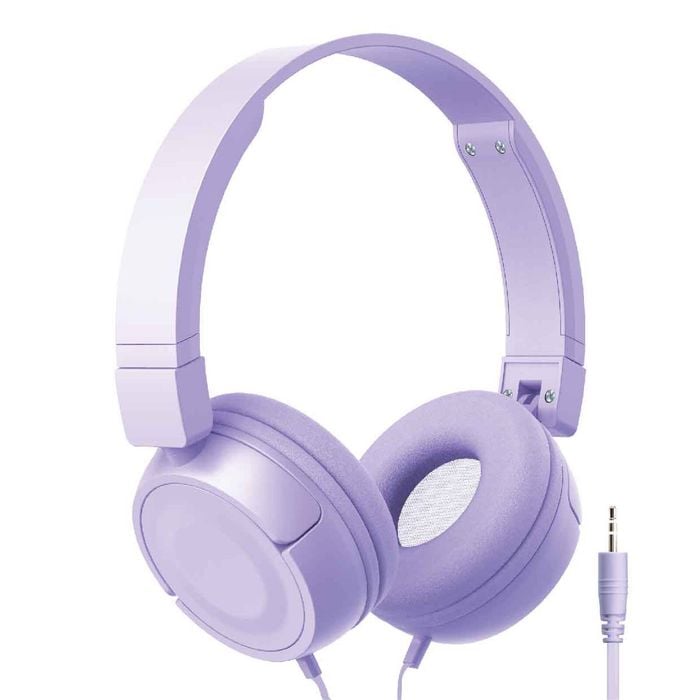Laser Wired Foldable Headphones (Lilac)