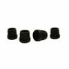 Surface Gard 19mm Black Round Internal Plastic Chair Tips - 4 Pack