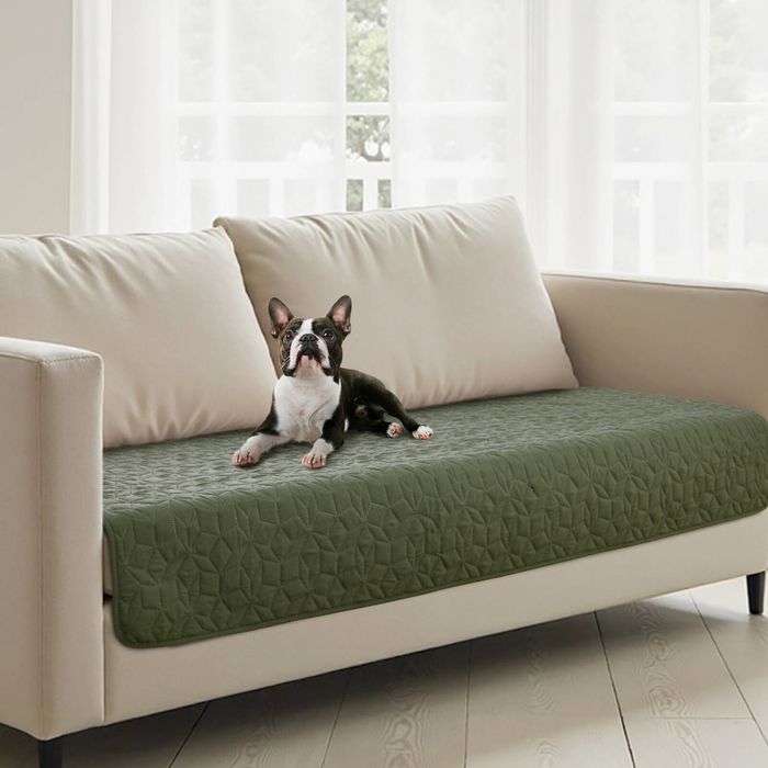 Charlie's Sofur Waterproof Dog 2-Seater Couch Cover Protector 76x178cm Olive