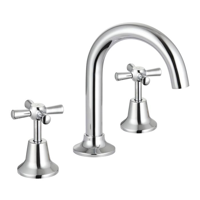 Mondella Cadenza Chrome 1/2 Turn Basin Set