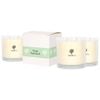Nicola Spring 3x 400g Soy Wax Scented Candles - Sage Retreat - 45 Hour Burn Time Relaxation Aromatherapy Gift Ready Jar Candle
