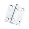 Zenith 35mm Zinc Plated Fixed Pin Butt Hinge