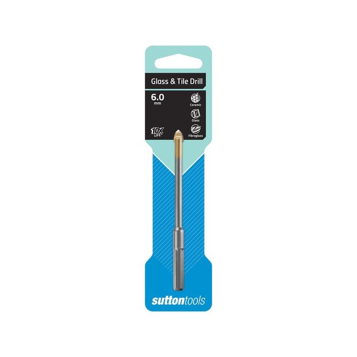 Sutton Tools 6.0mm Glass and Tile Drill Bit 