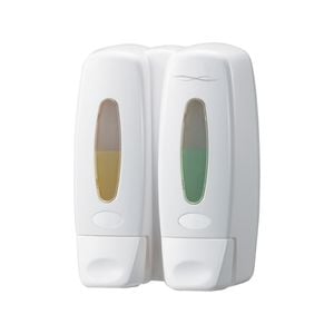 Bradley Australia Dual Soap Dispenser Soap Shower Gel & Shampoo 