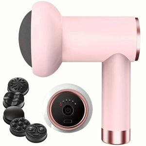 NNEOBA Wireless Handheld Body Massager Cordless Charging Pink