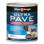 White Knight 1L White Ultra Pave Quick Dry Paint 