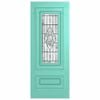 Hume Doors 1980 x 860 x 40mm Regency XR5 Entrance Door Glazed Bevelled Flower
