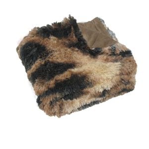 Bloomington Finley Multi Colour Collection Shaggy Throw Rug 127 x 152cm Brown Hues