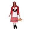 Rubie’s Little Red Riding Hood Halloween Costume for Kids – Dress with Hooded Cape, Red Colour, Small