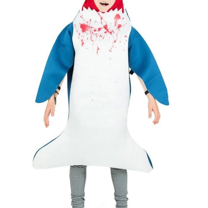 Powerful Great White Shark Kids Novelty Costume - One Size