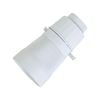 DETA White Push Bar Switch Lamp Holder