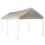 Shelter Logic 3 x 6.1m White Portable Carport with Six Legs
