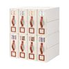 Artiss 8x Foldable Bed Sheet Organiser Box Set King Size Label Slot PU Beige