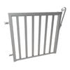 Peak 1000mm Silver Aluminium Deck Balustrade Wide Baluster Gate Kit