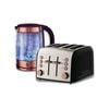 Russell Hobbs Brooklyn 4-Slice Toaster and 1.7L Glass Kettle Set
