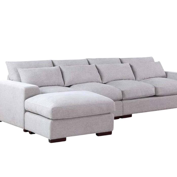 Jasmoder Sectional Sofa Set - Light Grey